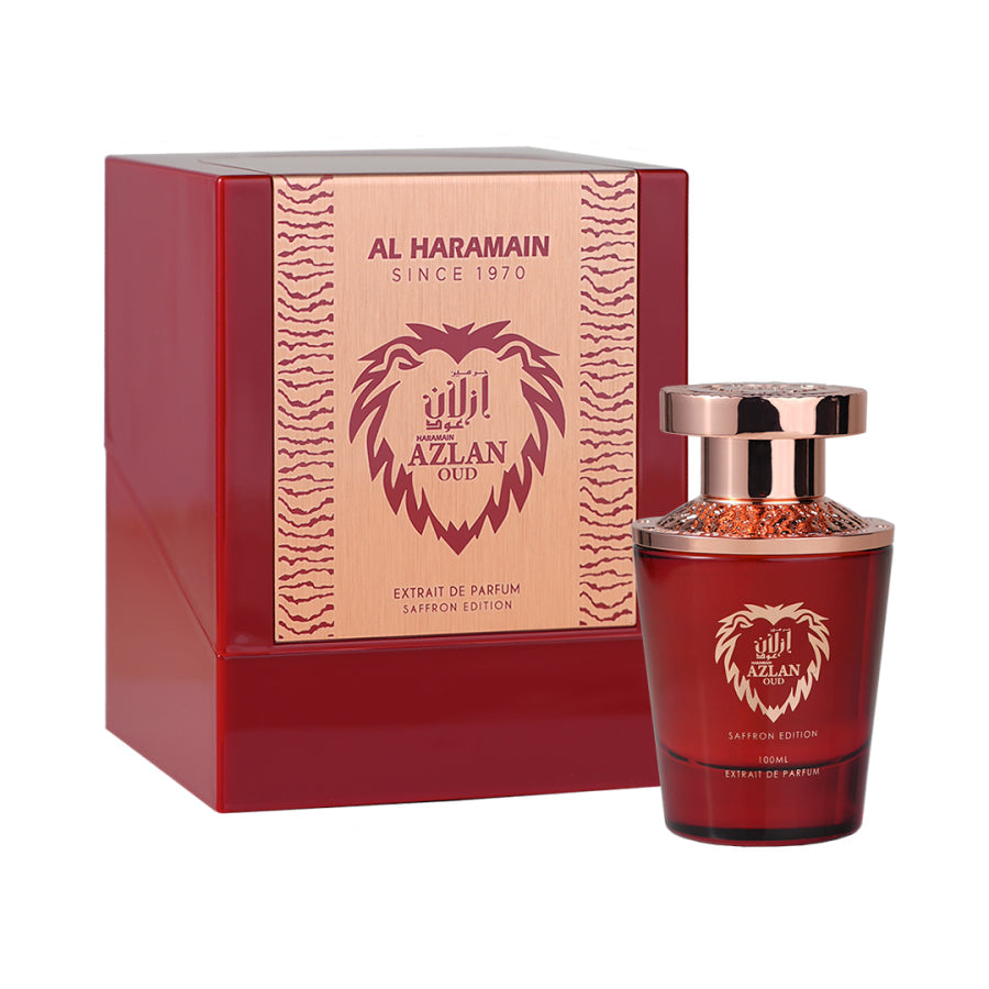 Haramain Azlan Oud Saffron Edition,100ml, Extrait De Parfum
