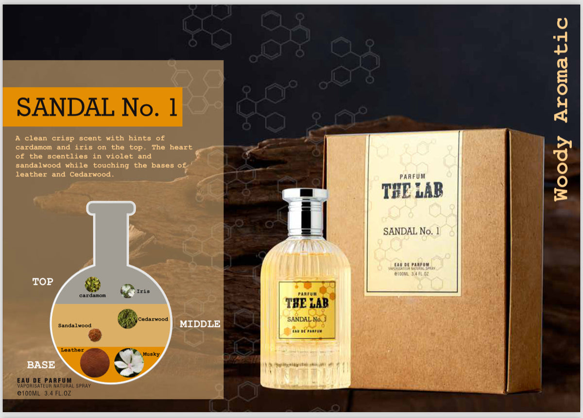 Parfum The Lab Sandal No.1 by Armaf ( Santal)