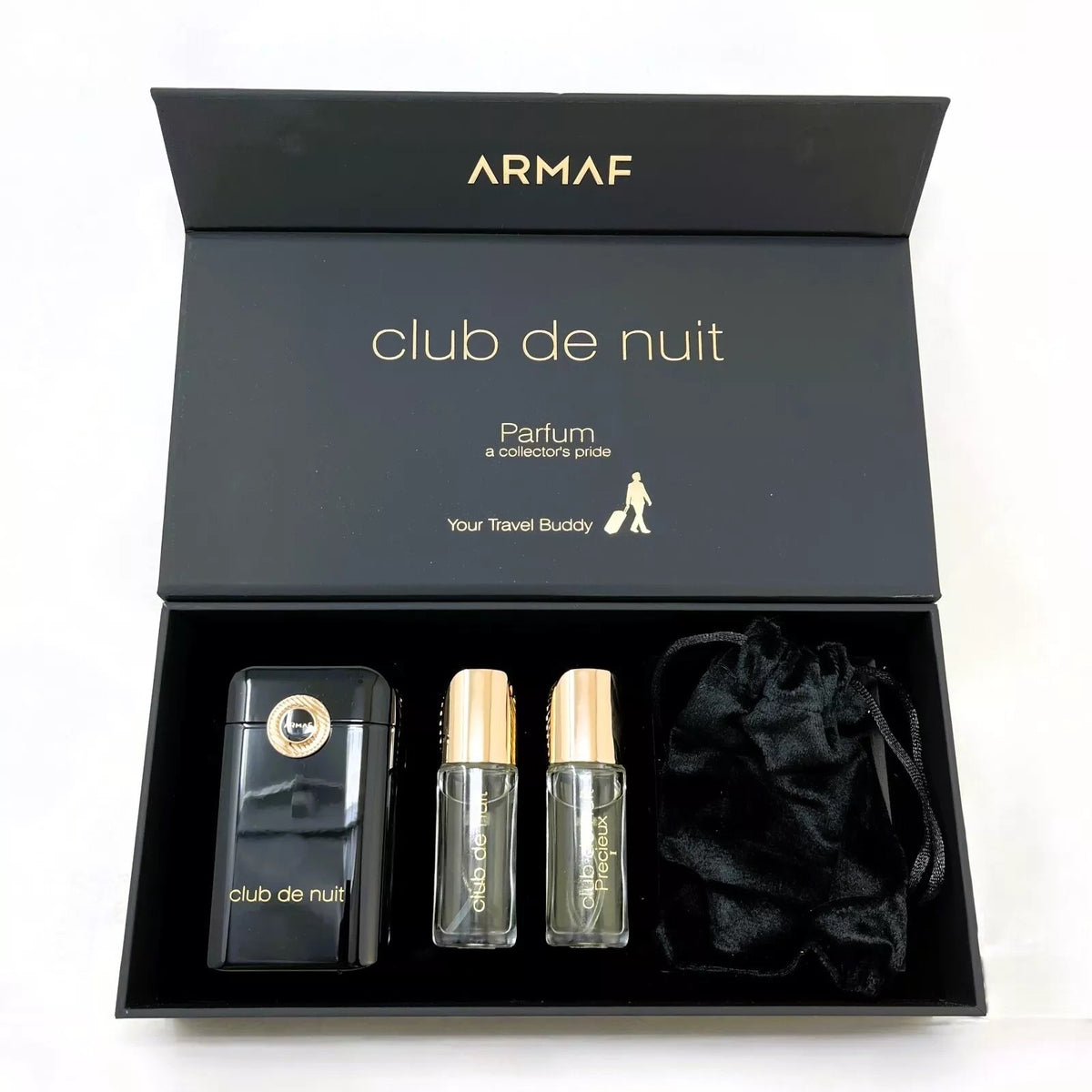 Club de Nuit Intense Men Parfum Travel Buddy Set Intense EDP LIMITED EDITION