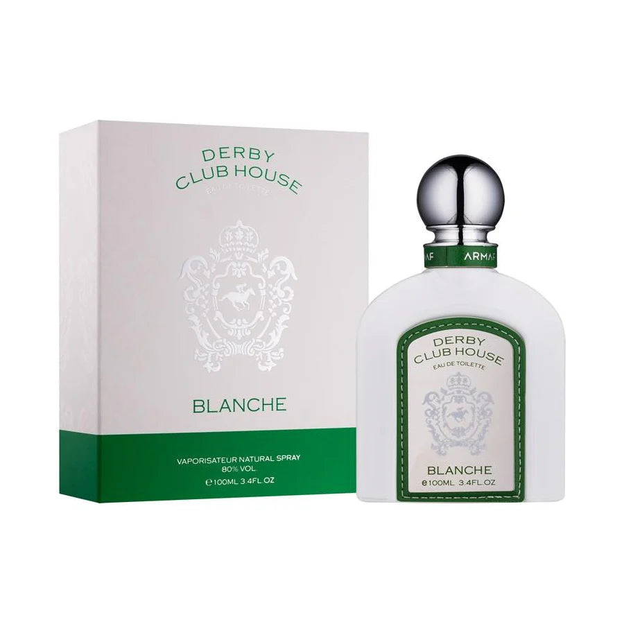Armaf  Men's Derby Club House Blanche EDT Spray 3.4 oz