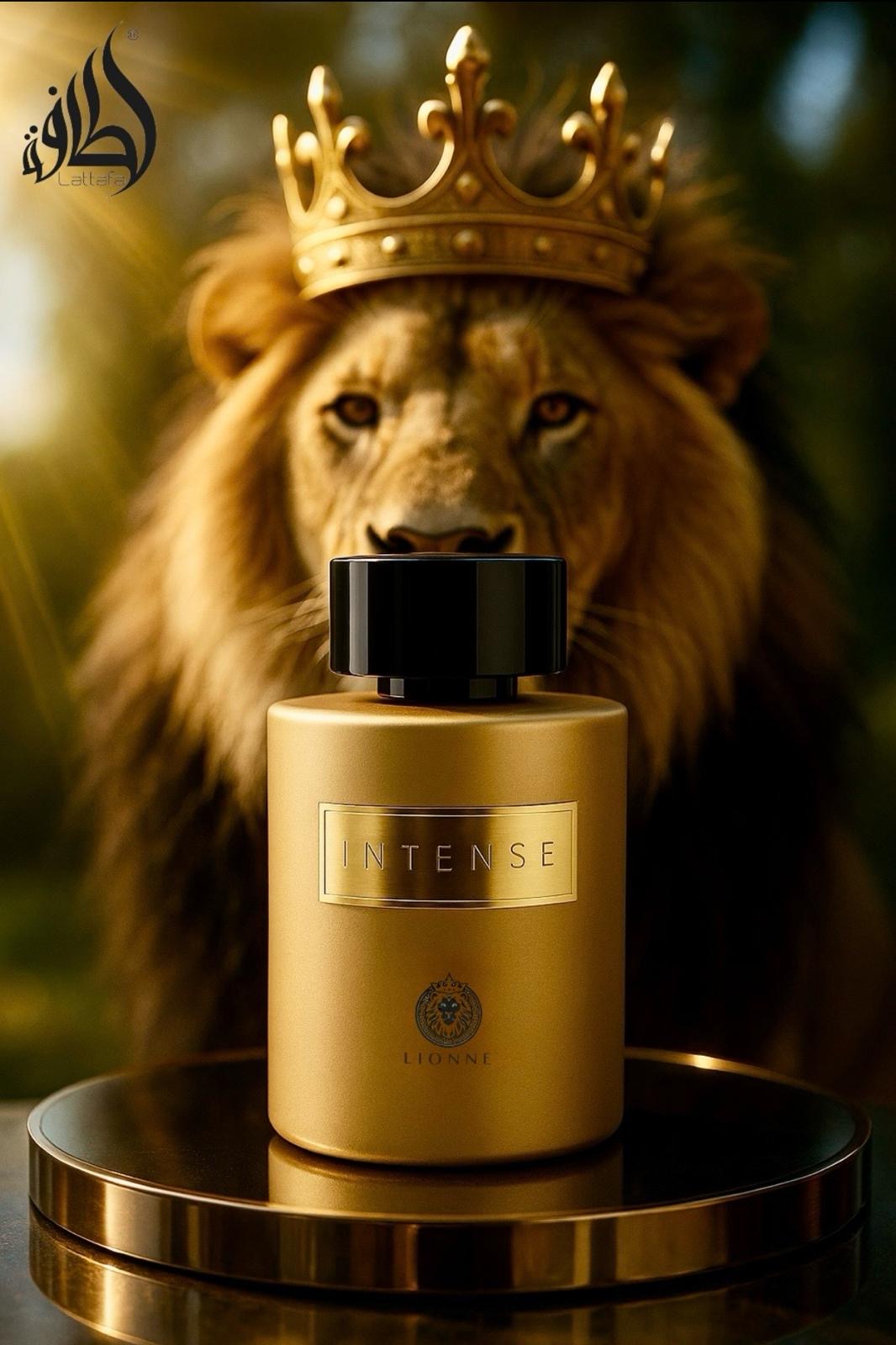 LIONNIE INTENSE MEN 3.4OZ EDP  BY LATAFFA