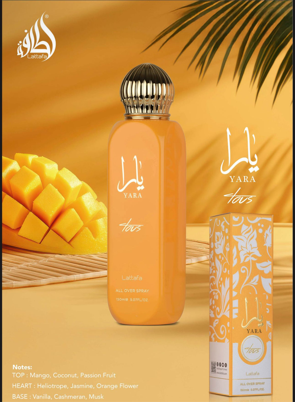 YARA TOUS All Over Spray 5.0 Lattafa