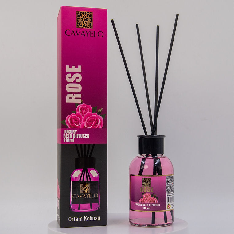 Cavayelo Luxury Reed Diffuser Rose 110mL