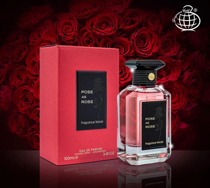 Pose As Rose EDP BY Fragance World 3.4oz