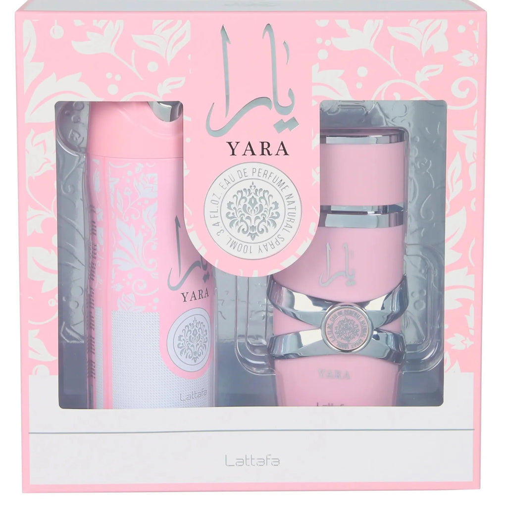 Yara 2-Piece Set 3.4oz Women EDP Spray – ANAU STORE WHOLESALE