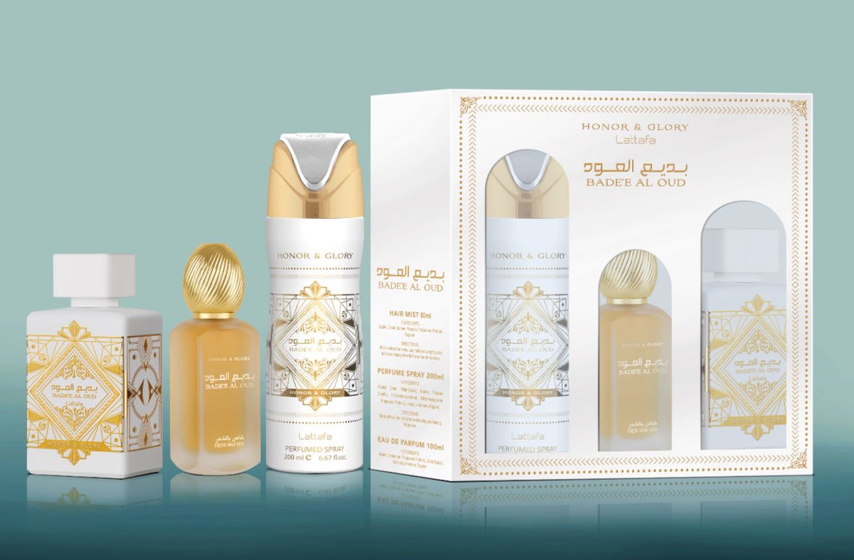 Badee al Oud Honor & Glory Gift Set 3 PCS