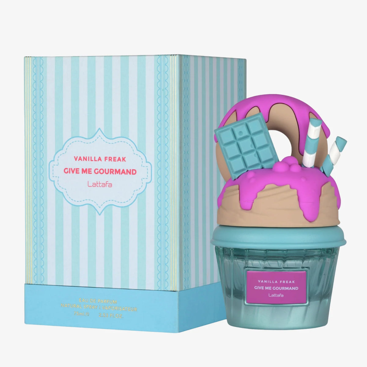 Give Me Gourmand Vanilla Freak Eau de Parfum Spray 75ml (2.5 oz) by Lattafa