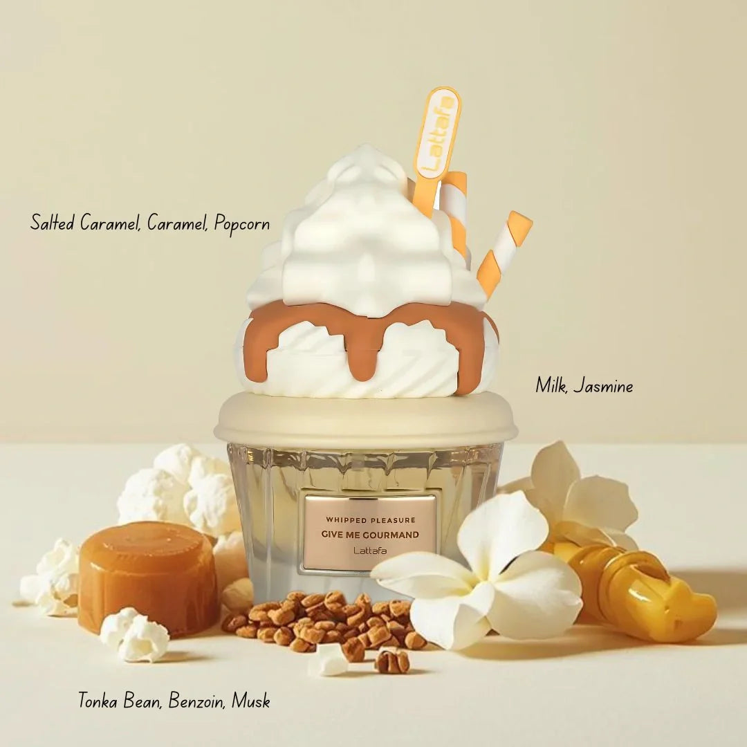 Give Me Gourmand Whipped Pleasure Eau de Parfum Spray 75ml (2.5 oz) by Lattafa