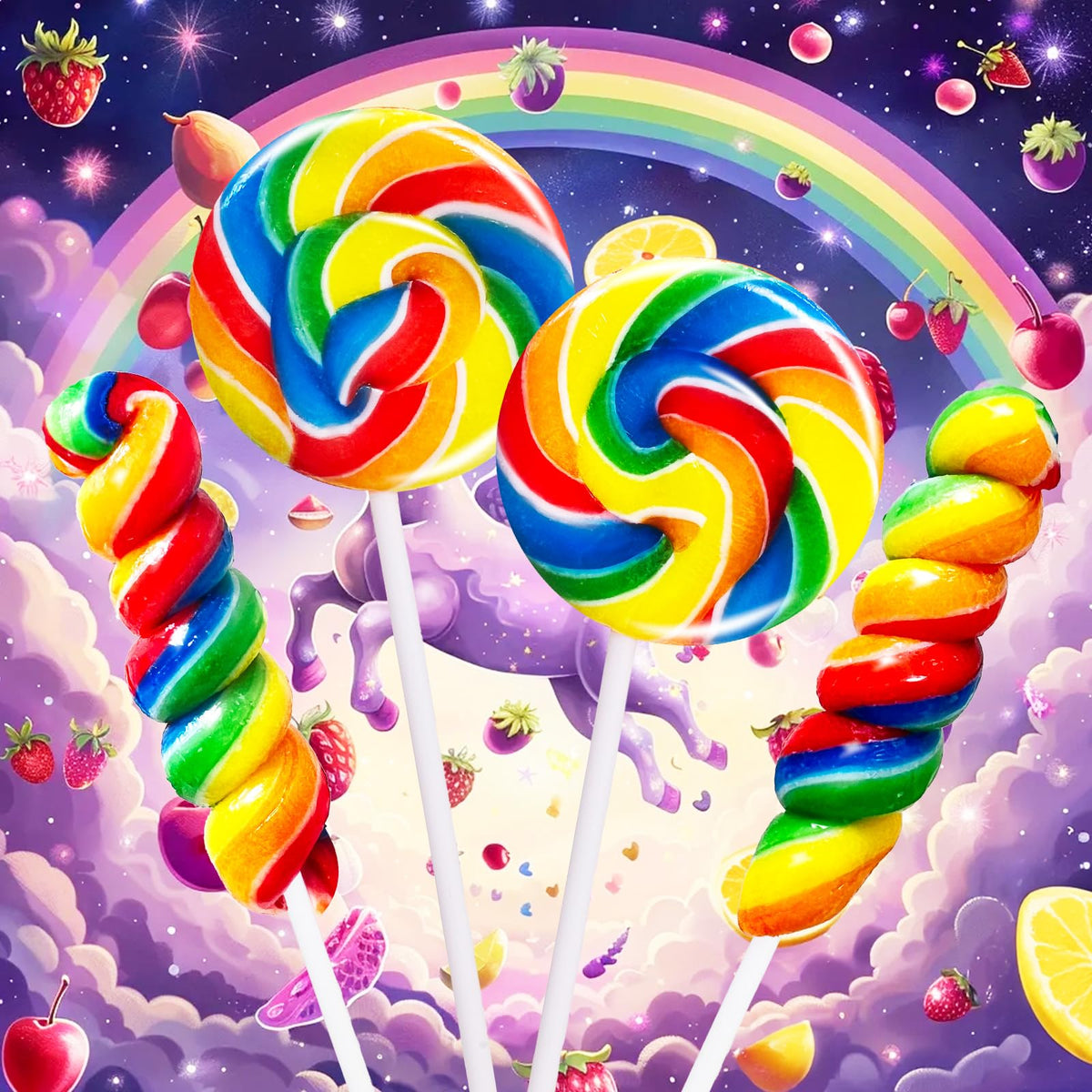 Zakat Creations Swirl Lollipop Land 100ML