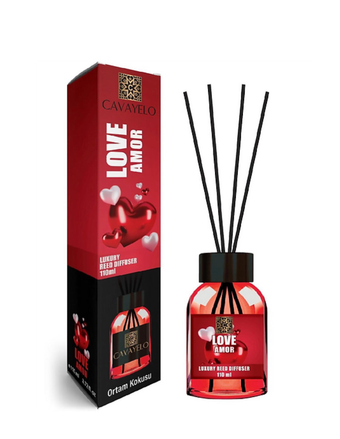 Cavayelo Luxury Reed Diffuser Love Amor