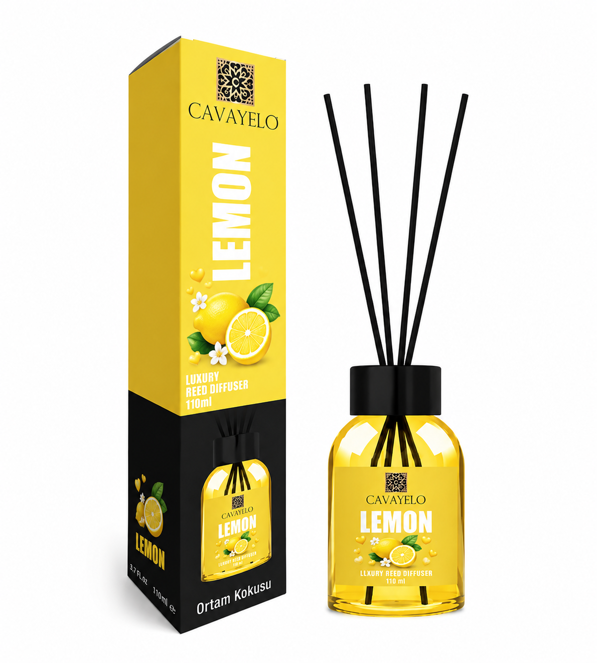 Cavayelo Luxury Reed Diffuser LEMON