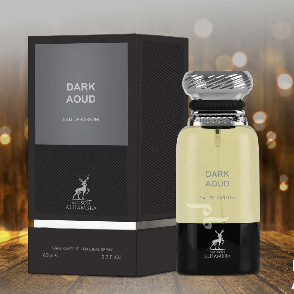 Dark Oud EDP by Maison Alhambra