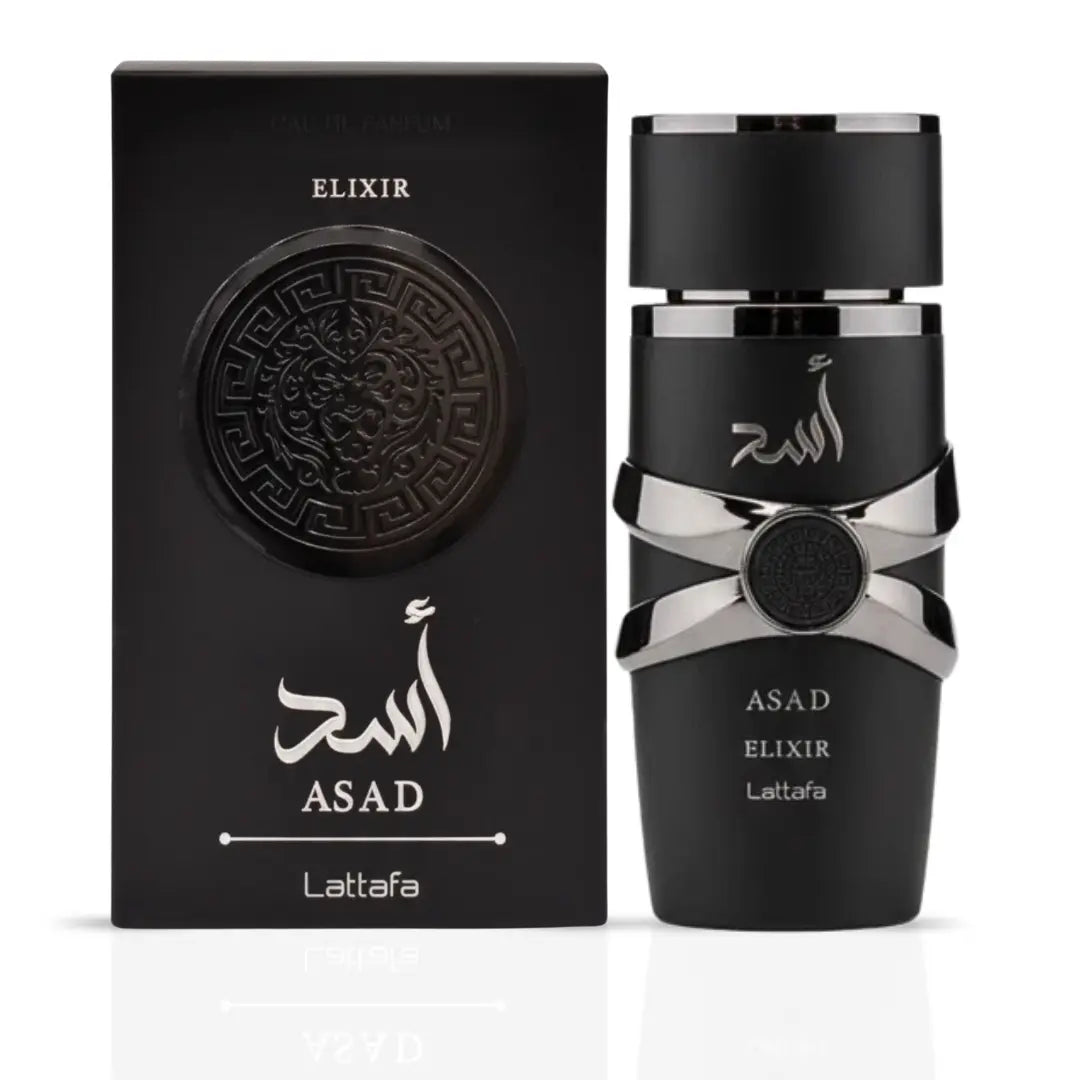 Asad Elixir Eau De Parfum Spray 100ml (3.4 oz) by Lattafa