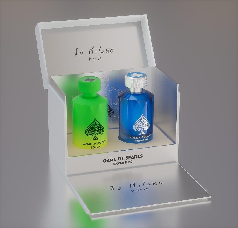 Gift Set Game Of Spades "EXCLUSIVE BONUS + FULL HOUSE 3.4OZ 2PCS