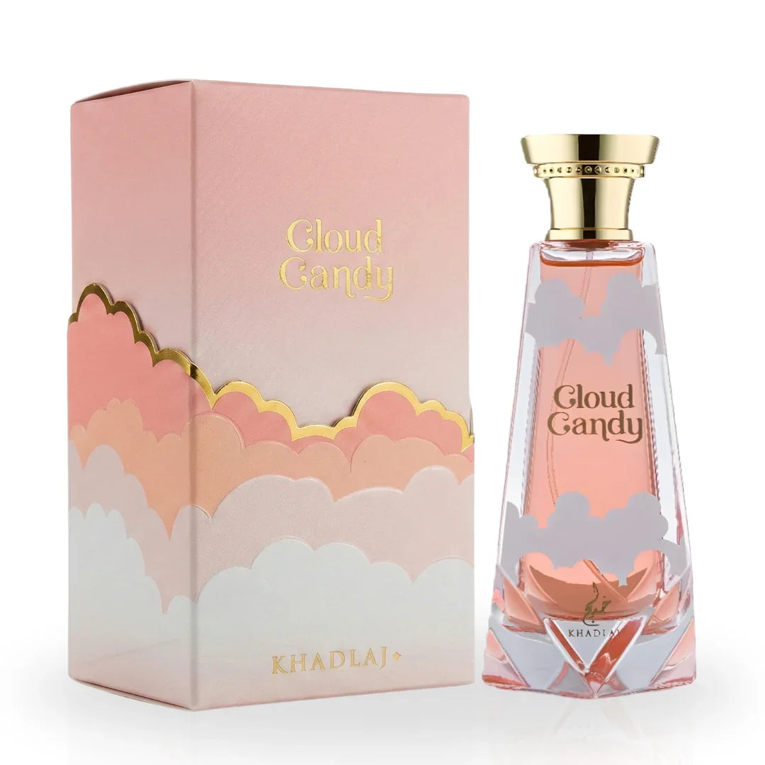 Cloud Candy Eau de Parfum Spray 100ml (3.4 oz) by Khadlaj
