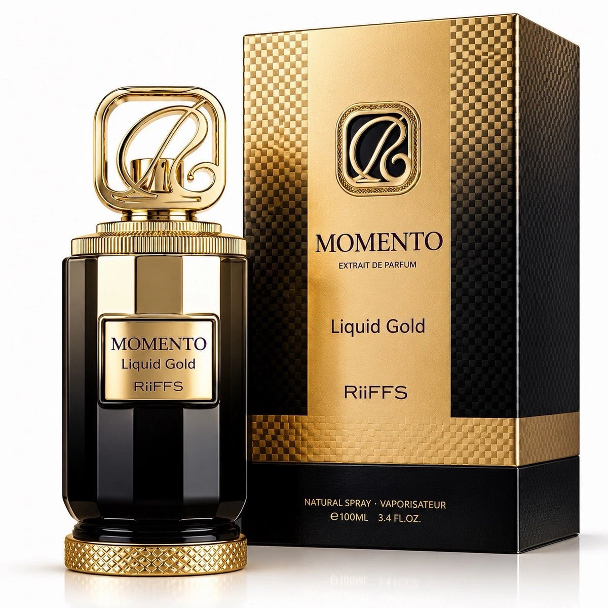 Momento LIQUID GOLD 3.4OZ EDP By Riifs