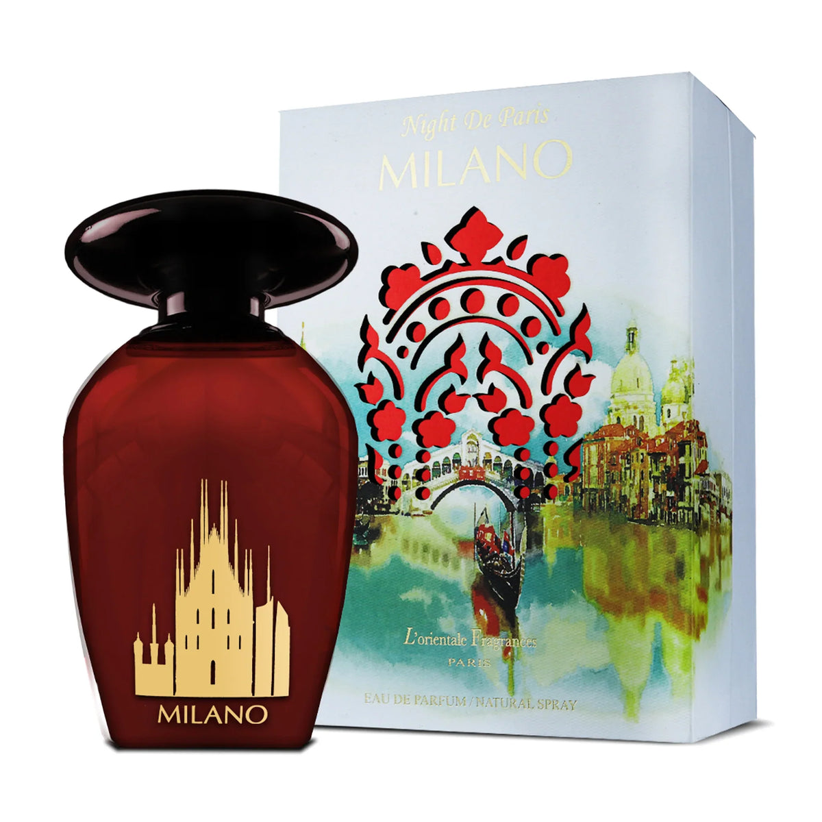Night De Paris Milano By L'Orientale Fragrances Eau De Parfum 3.4 Oz Spray