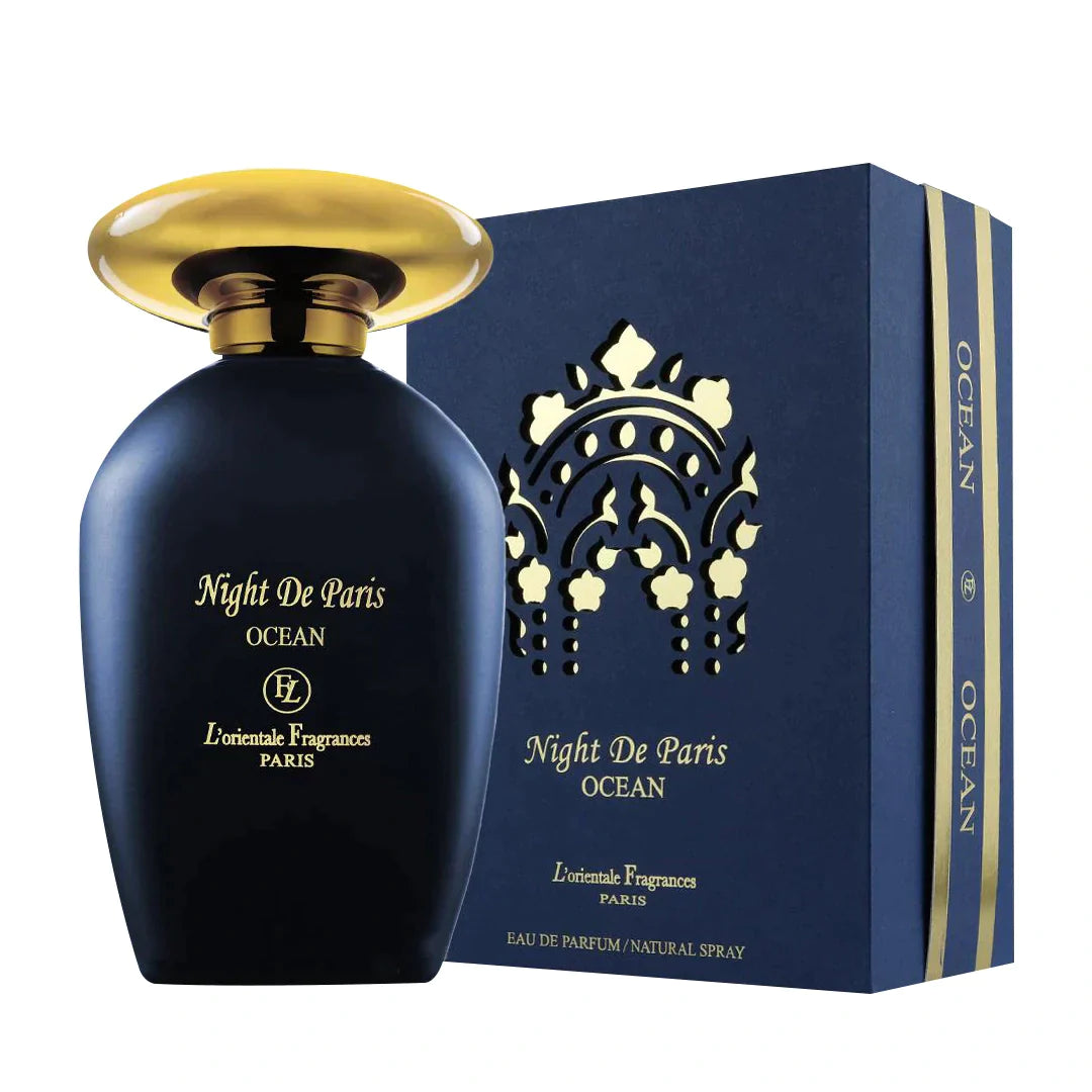 Night De Paris Ocean 3.3 oz By L'Orientale Fragrances Eau De Parfum 3.4 Oz Spray